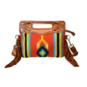 Mirevia Boho Tribal Crossbody Bag – Handwoven Southwest Style